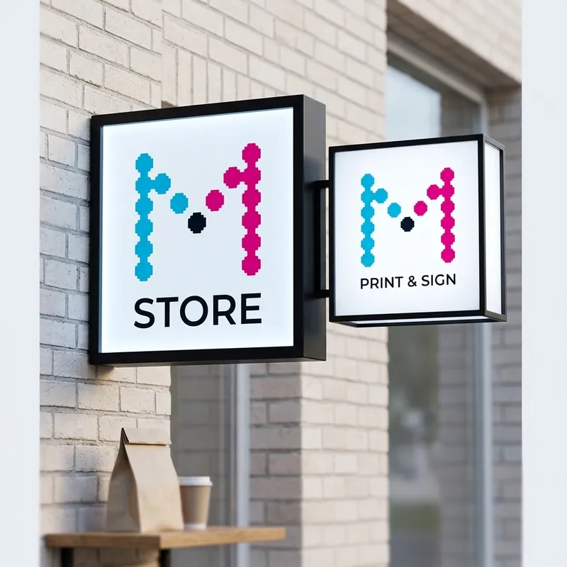 LED and lightbox signs for your storefront.